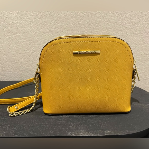 Steve Madden Bags Steve Madden Mustard Yellow Crossbody Purse